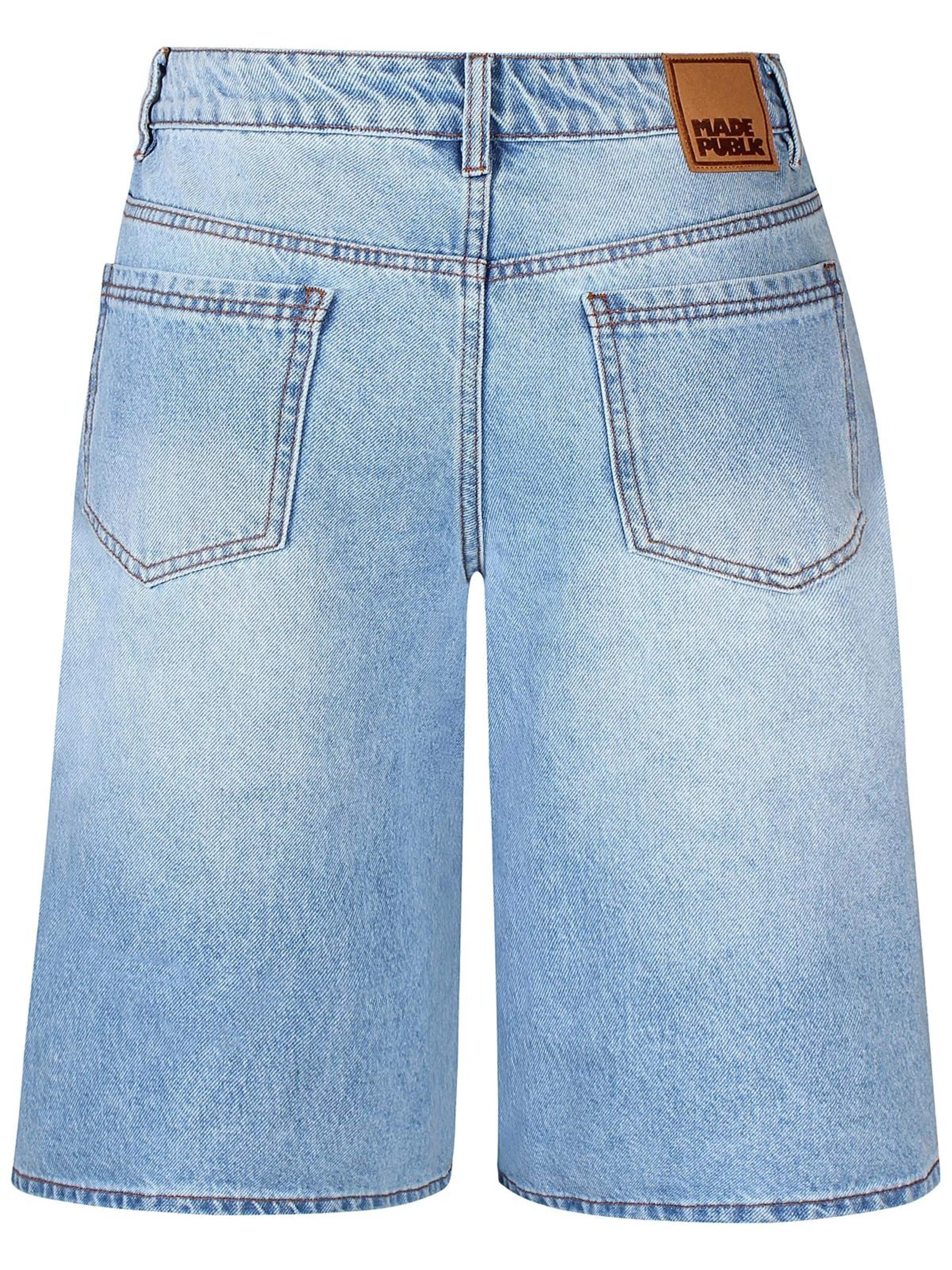 Made Public Wide Leg Jeans 'Nova 004'‌‌‌‌‌‌‌‌ in Blau