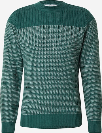 ABOUT YOU Neulepaita 'Linus' värissä vihreä: etupuoli