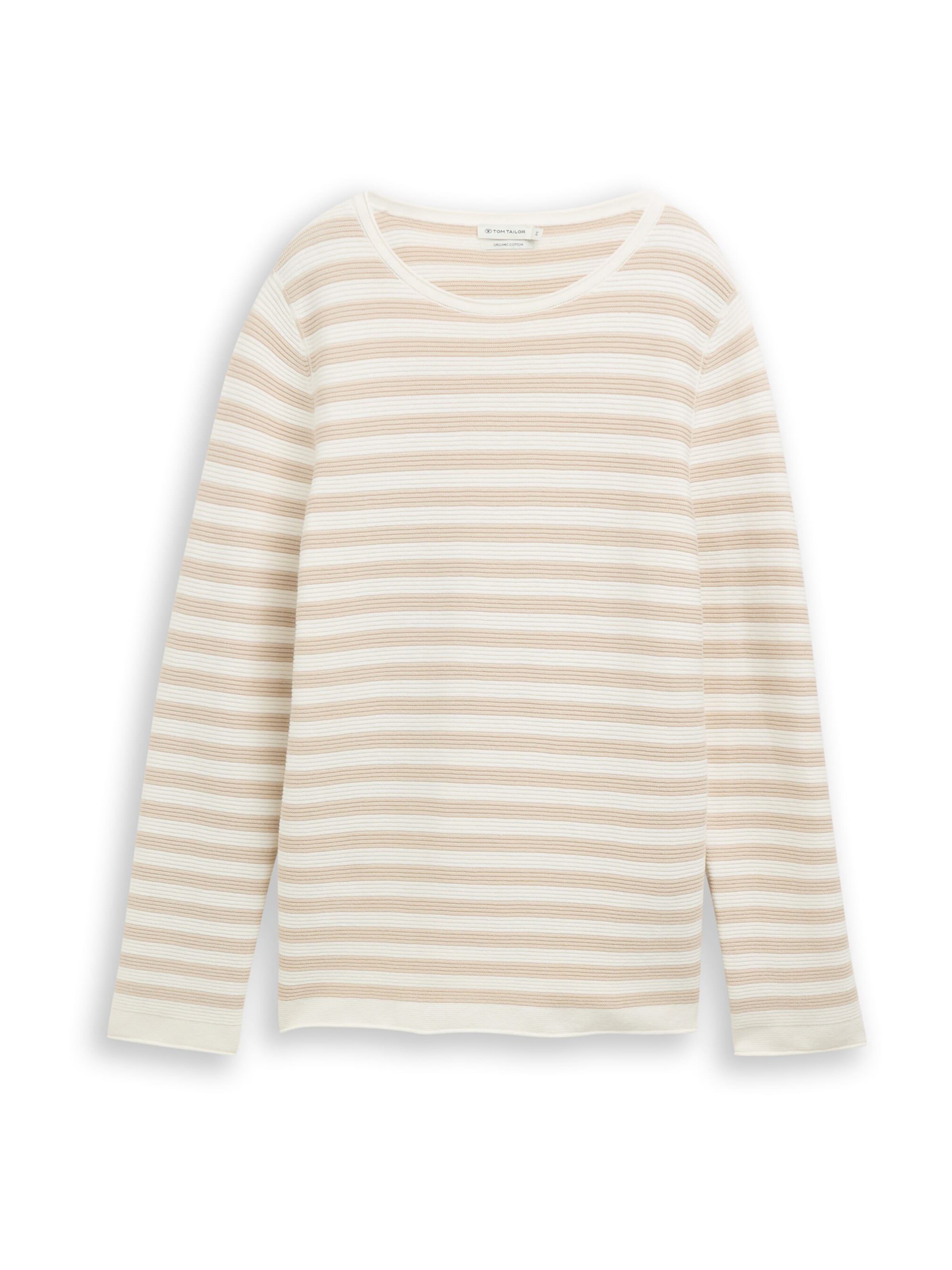 TOM TAILOR Pullover i beige: forside