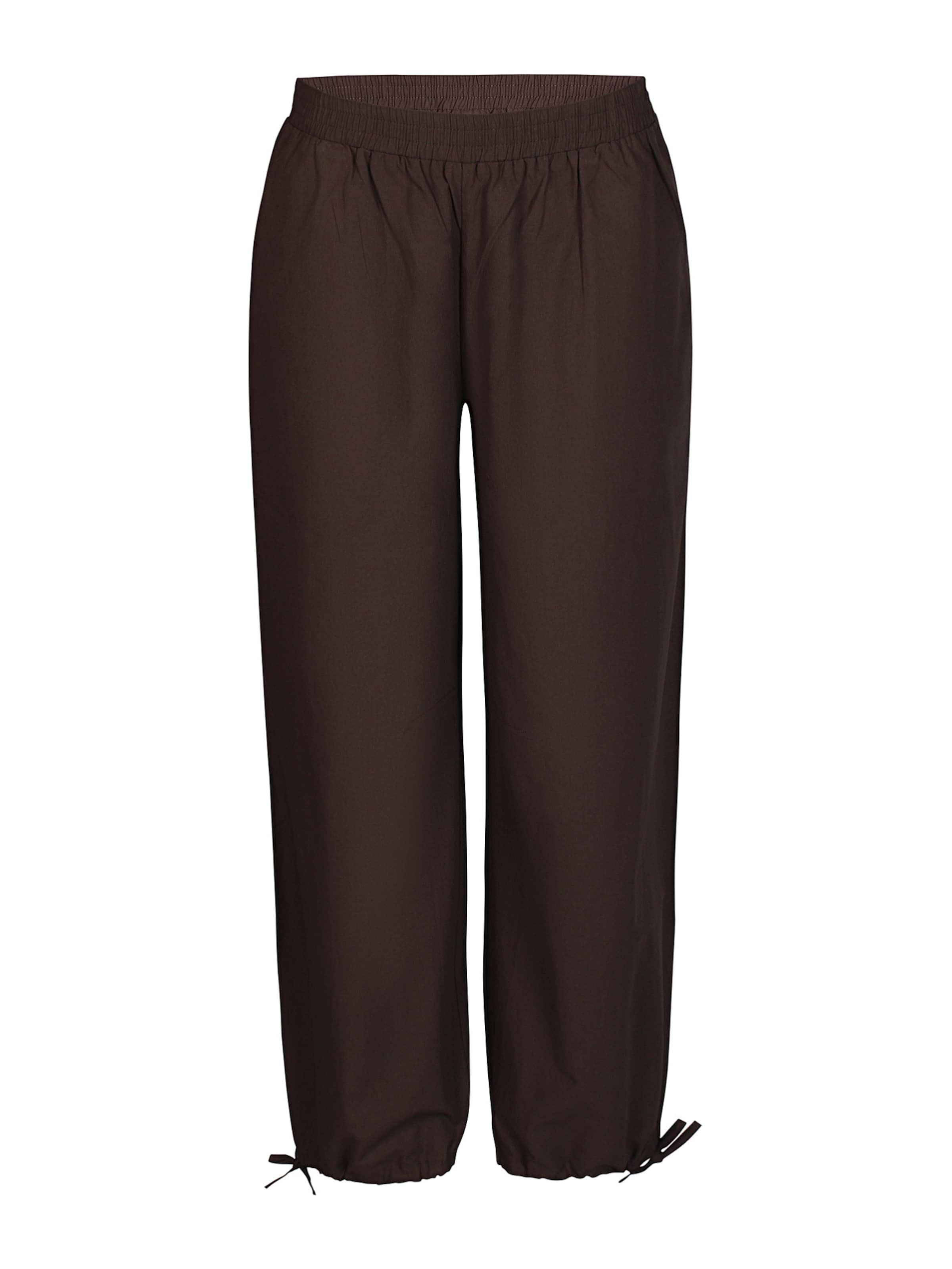 ze-ze Hose 'Ester 021'‌‌ in Braun: Vorderseite