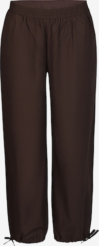 ze-ze Hose 'Ester 021' in Braun: Vorderseite