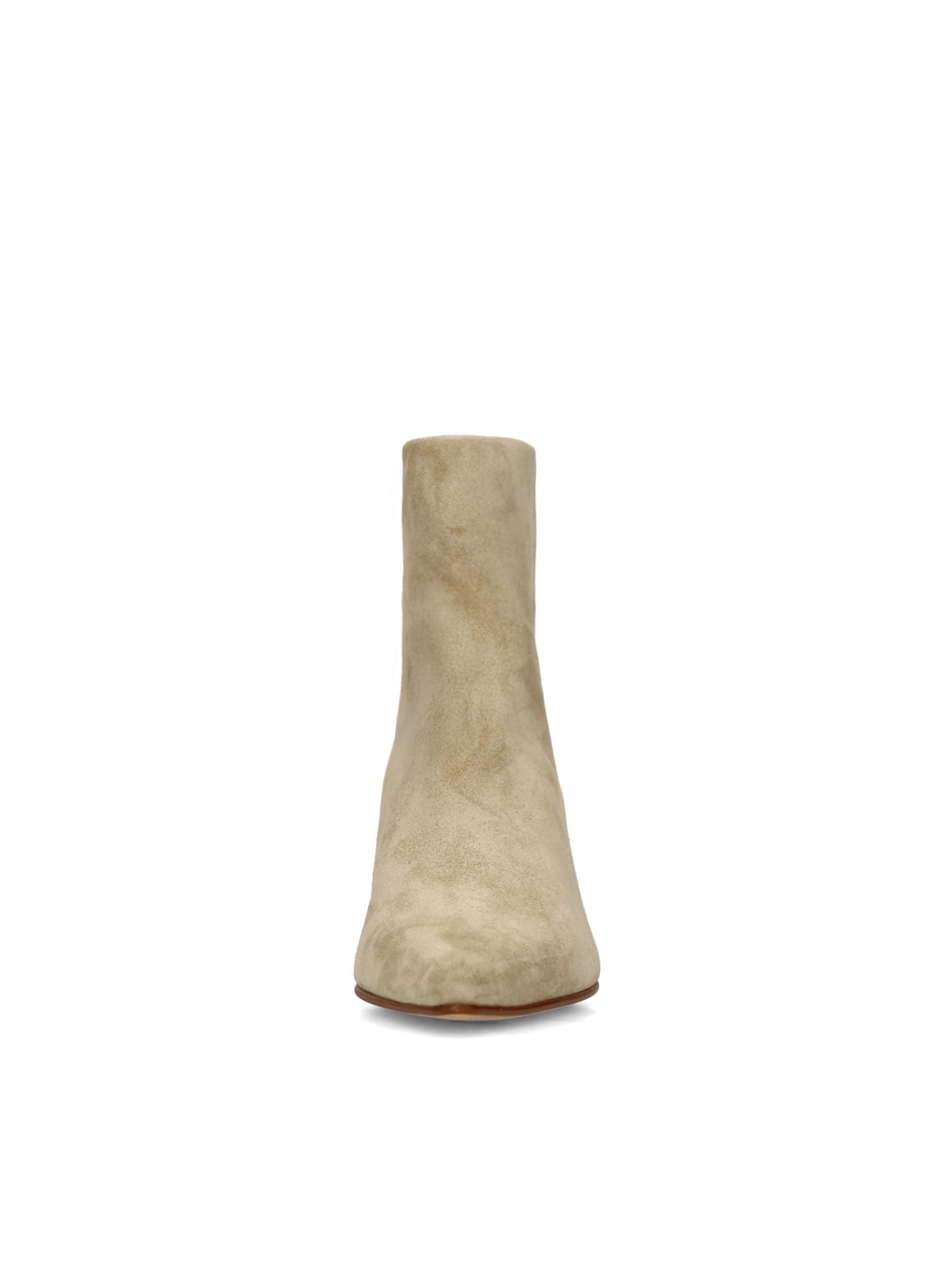 MANFIELD Stiefelette in Beige