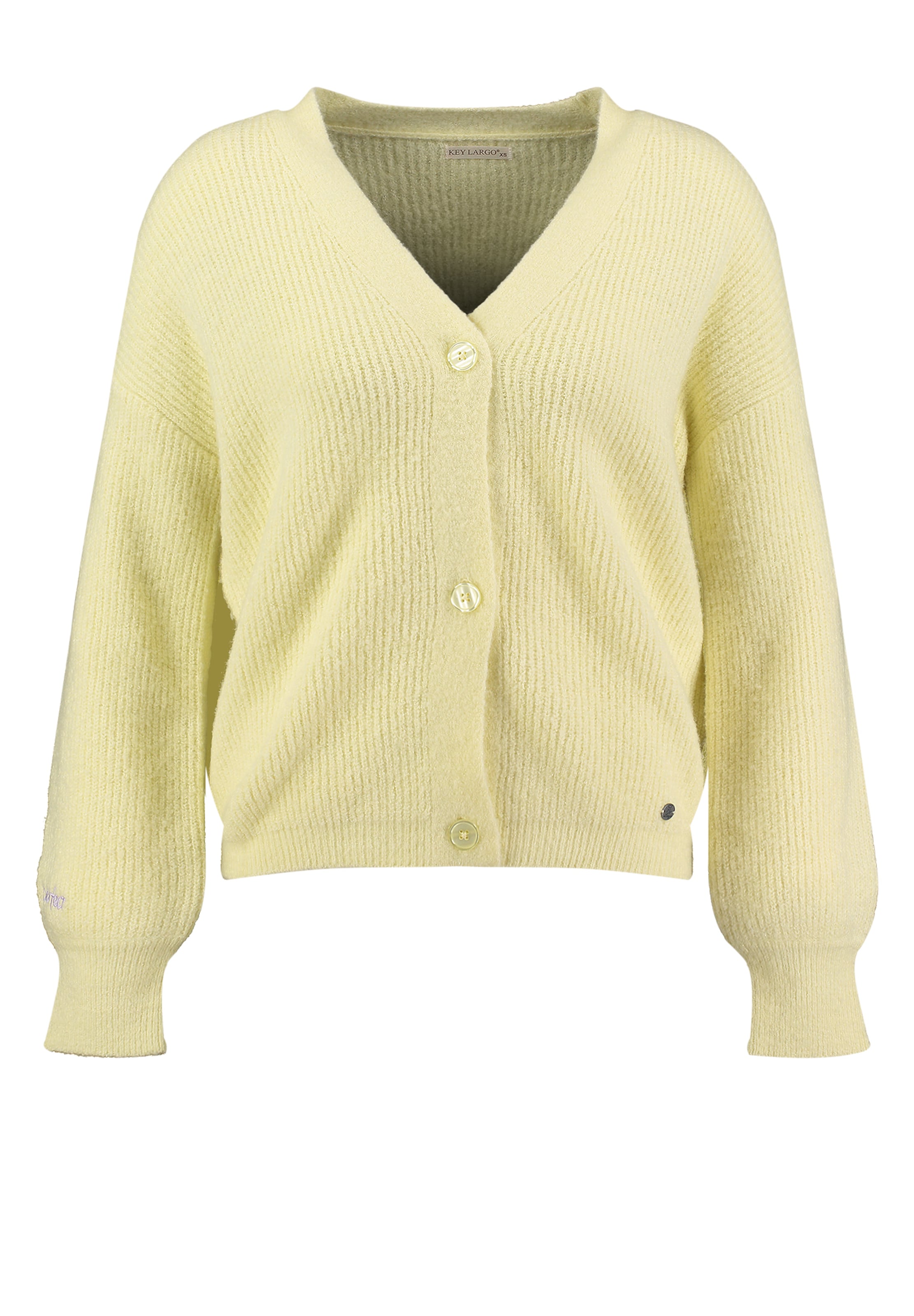 Key Largo Вязаная кофта 'Celine' в Желтый: спереди
