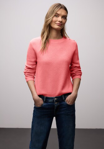STREET ONE Pullover in Pink: Vorderseite