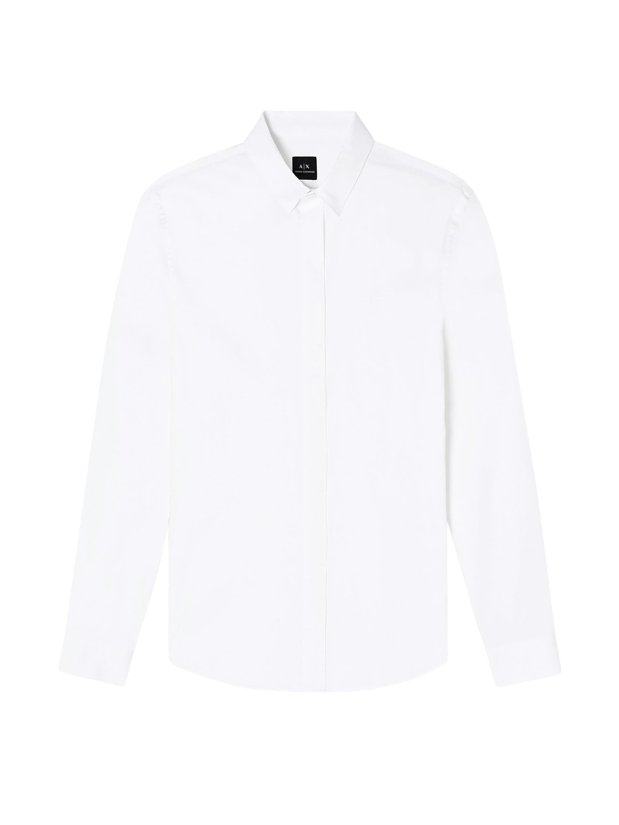 ARMANI EXCHANGE Košile 'Camicia' ve velikosti S/Slim - bílá, Produkt