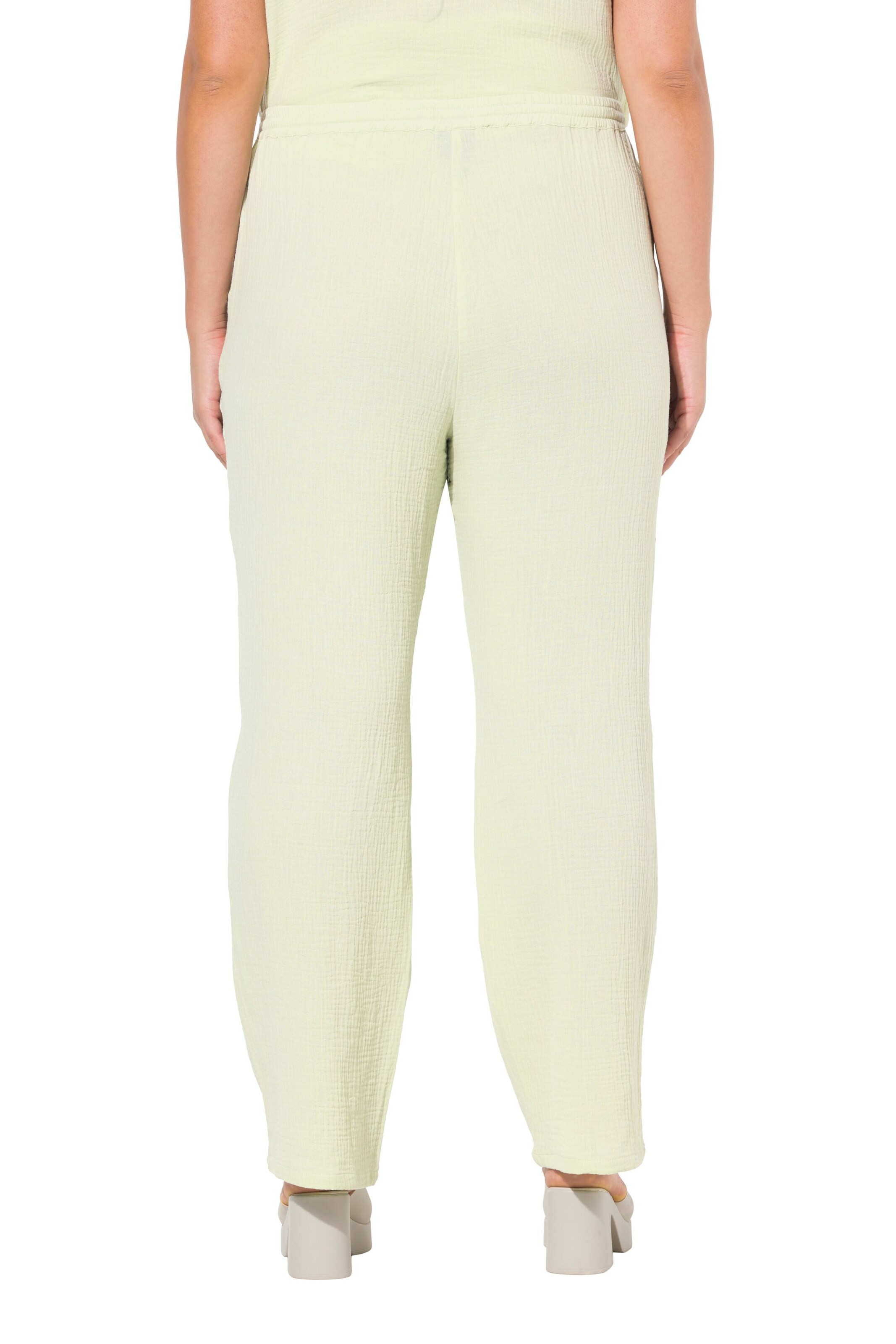 Ulla Popken Loose fit Trousers in Green