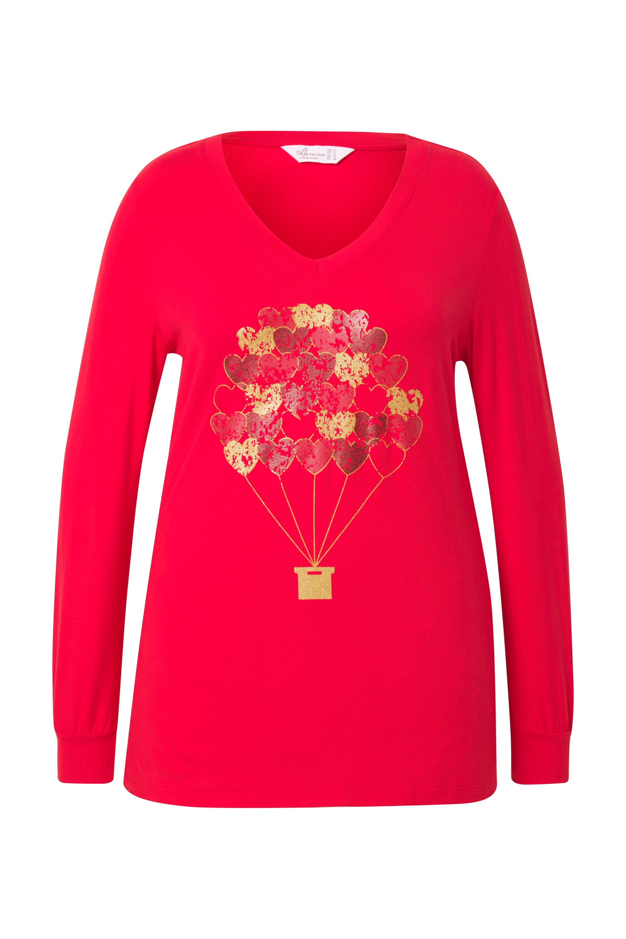 MIAMODA Shirt in Red: front