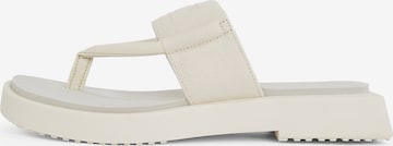 Calvin Klein Jeans Žabky – béžová: přední strana