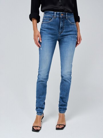 Skinny Jean 'Faith' Salsa Jeans en bleu : devant