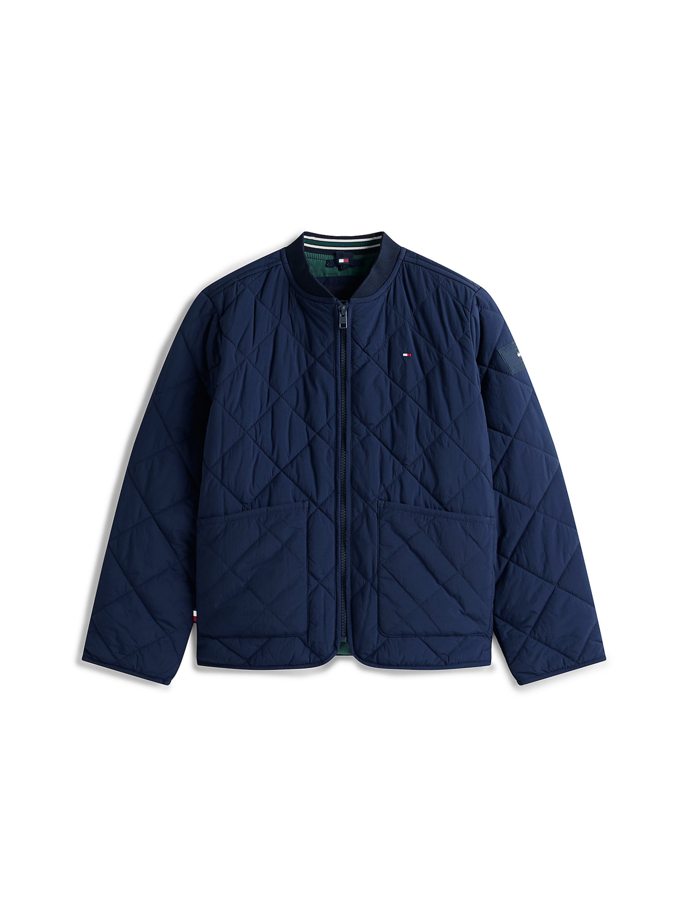 Veste mi-saison TOMMY HILFIGER en bleu : devant