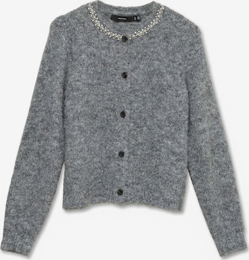 VERO MODA - Cárdigan 'VMNOVAH' en gris: frente