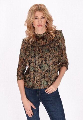 Camicia da donna 'Fashion Look' di usha FESTIVAL in nero: frontale