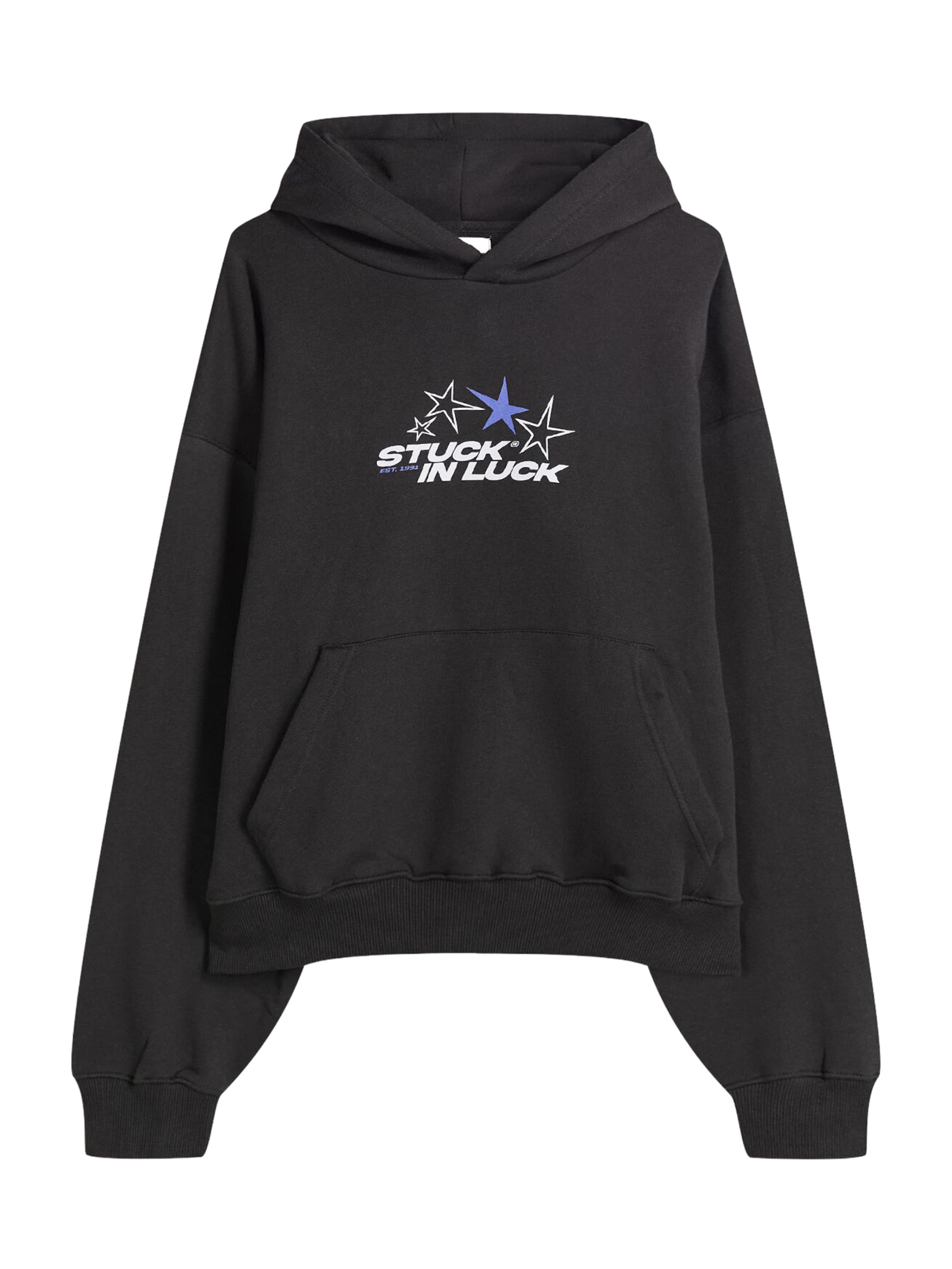 Bershka Sweatshirt 'BOLA 8' i grå: framsida