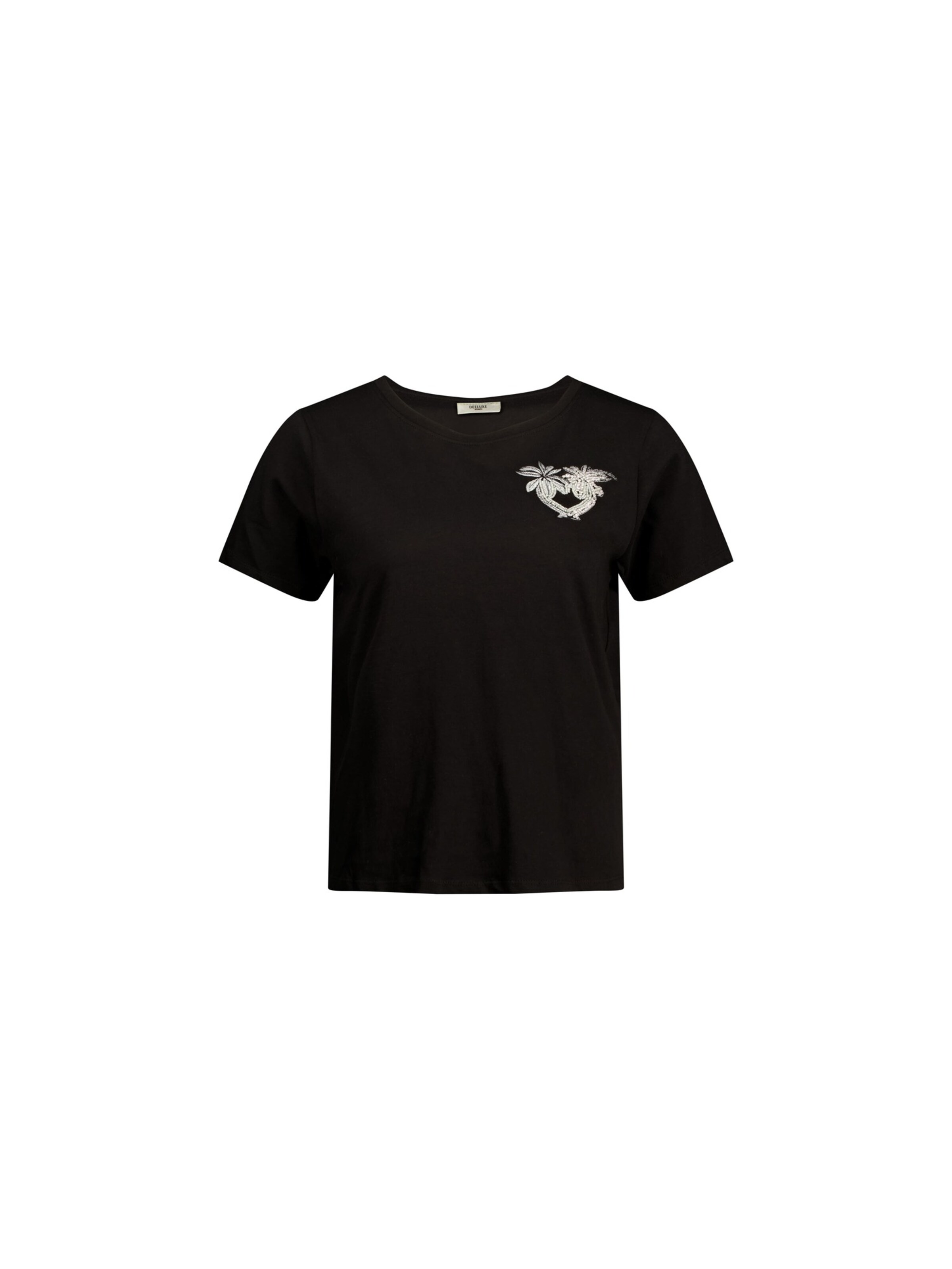 T-shirt 'PALMY' Deeluxe en noir : devant