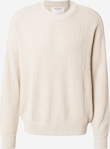HOLLISTER Sweater in Light Beige ABOUT YOU