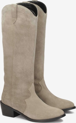 Kazar Cowboy boot in Grey