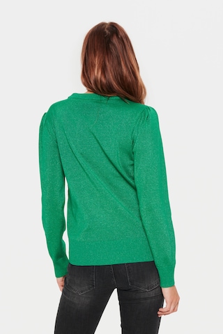 SAINT TROPEZ Pullover 'Kila' i grøn