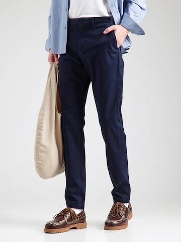 TOMMY HILFIGER Slim fit Chino trousers 'HARLEM ESSENTIAL' in Blue: front