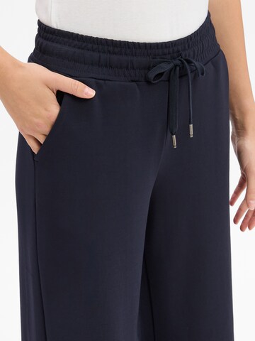 Soyaconcept Wide leg Broek in Blauw