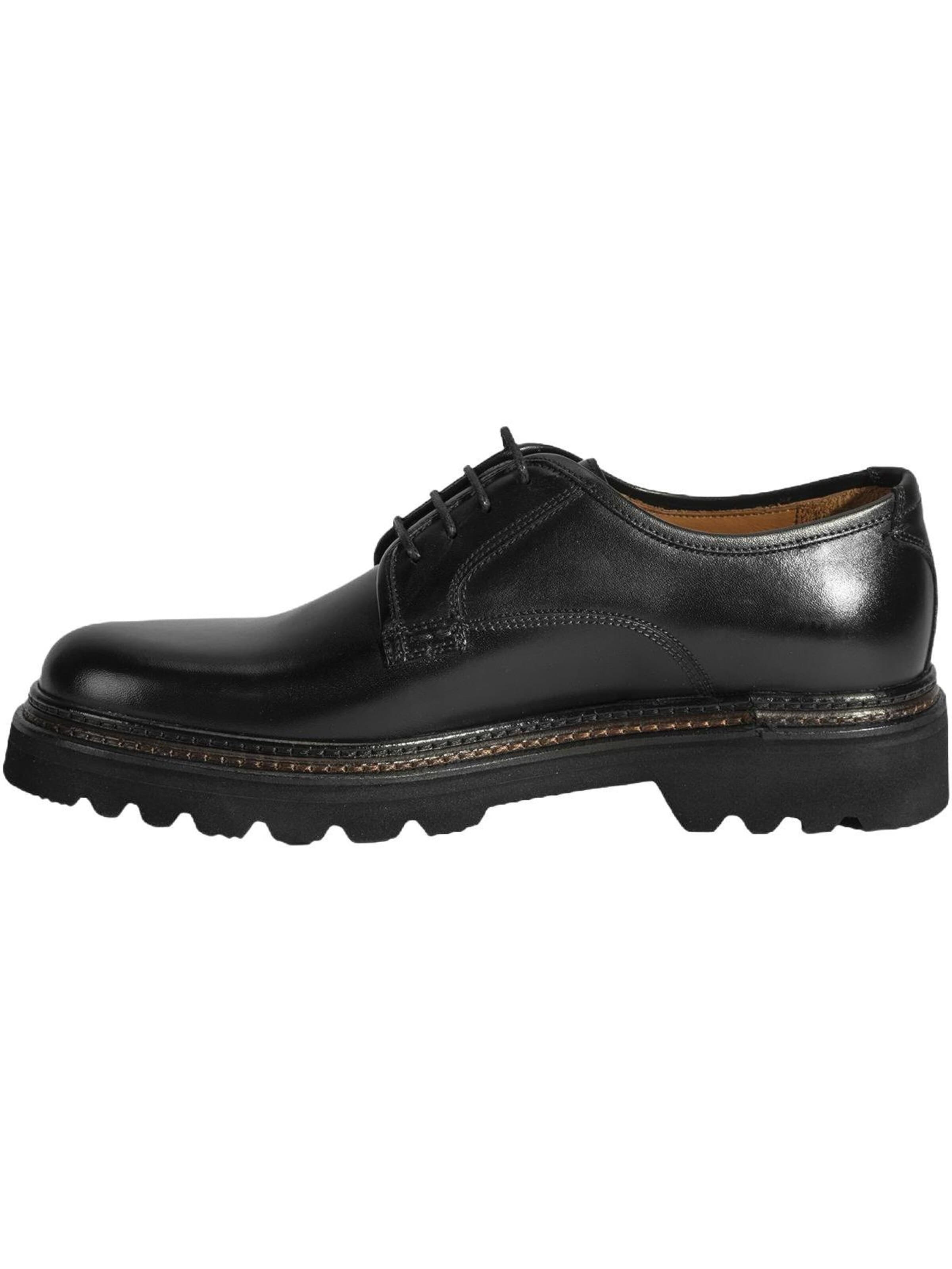 Desa - Zapatos con cordón 'Lässige Spitze' en negro