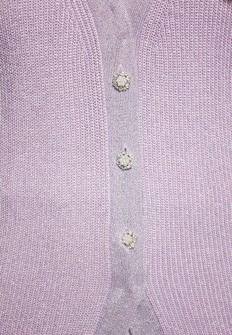 Cardigan NAEMI en violet