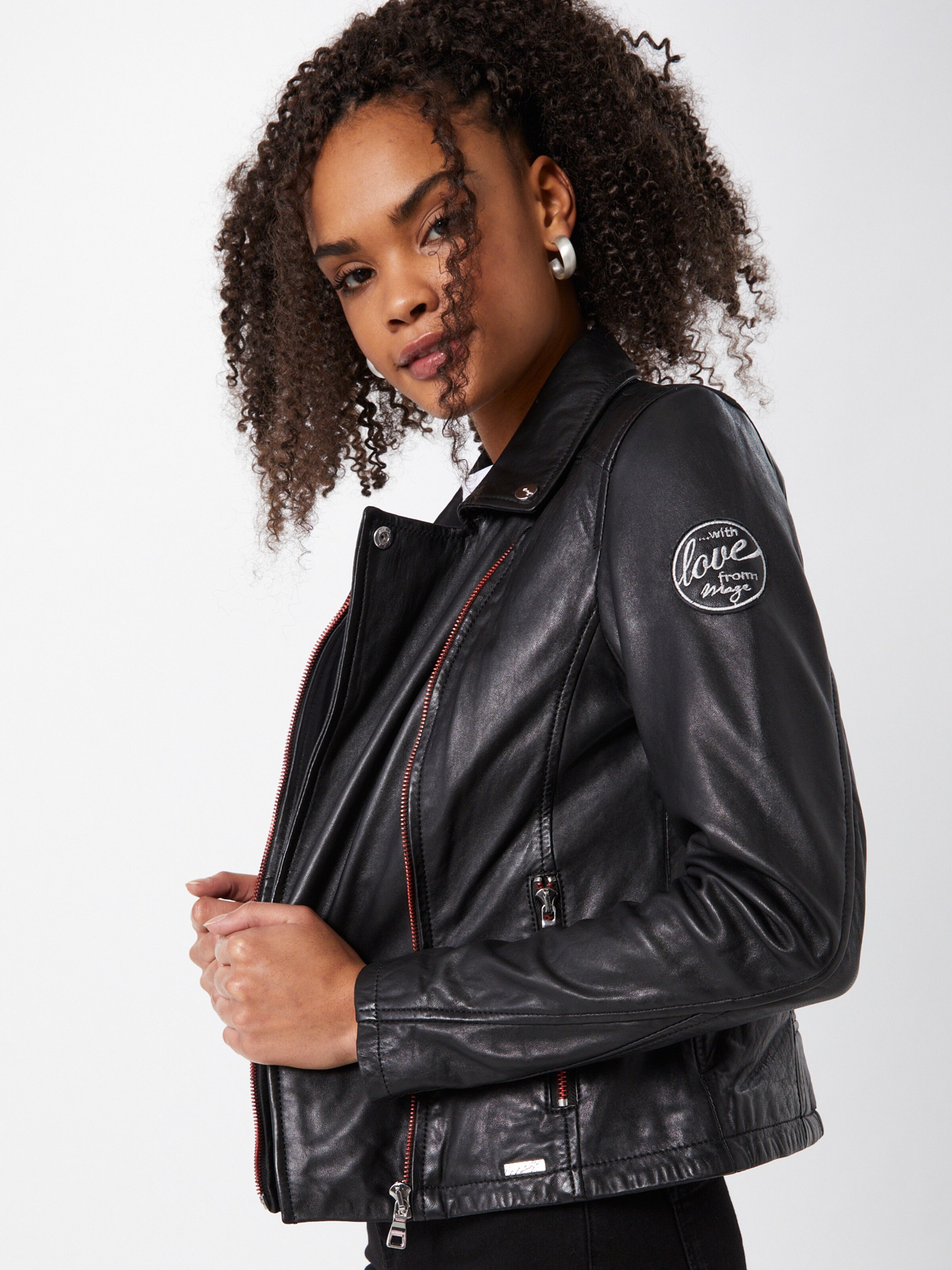 Frauen Jacken Maze Jacke in Schwarz - MR25456 Frauen Jacken Maze Jacke in Schwarz - MR25456