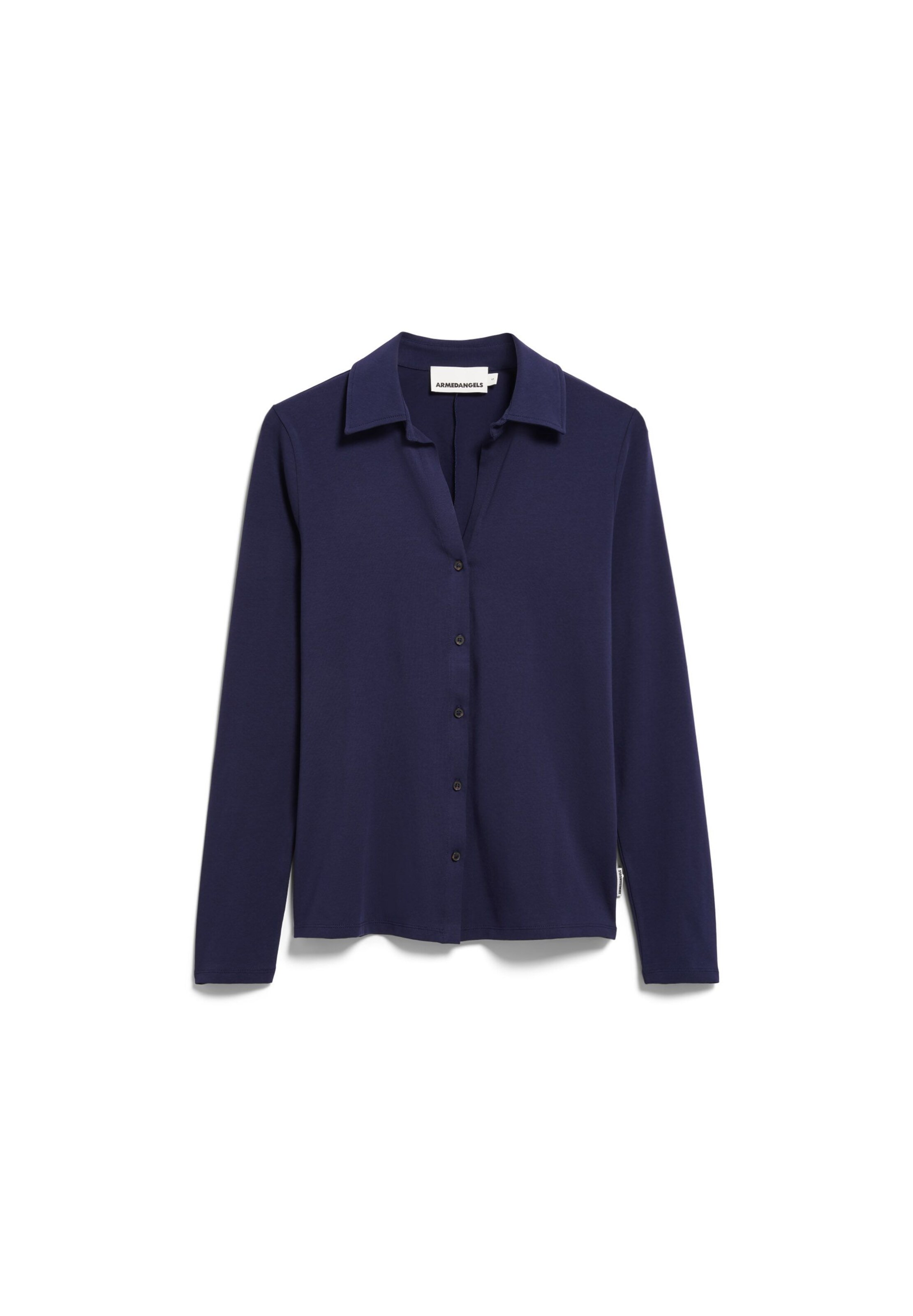 ARMEDANGELS Bluse 'Nalaannia' in Blau: Vorderseite