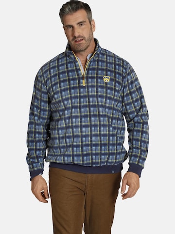 Charles Colby Sweatshirt in Blauw: voorkant
