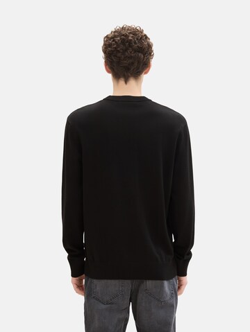 TOM TAILOR DENIM Kampsun, värv must