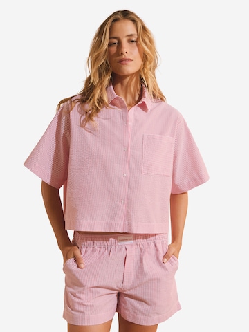 Camicia da notte 'Bettina' di ETAM in rosso: frontale