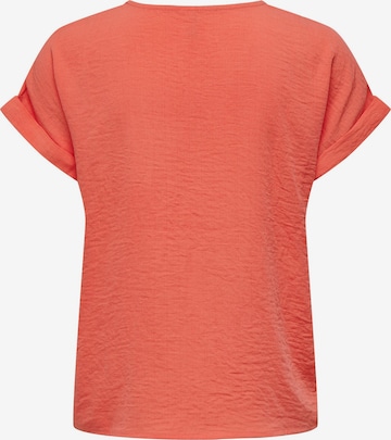 JDY T-Shirt 'RACHEL' in Orange