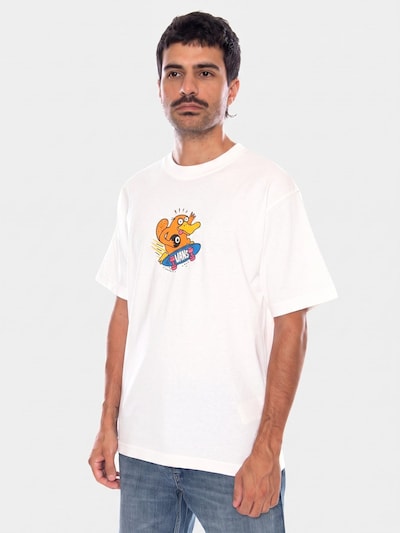 VANS T-Shirt 'BOONDABURA SS TEE WHITE' en S en blanc, Vue avec produit