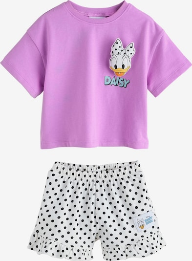 104 dydžio Rinkinys 'Disney Daisy Duck' iš Next, spalva – azuro spalva / orchidėjų spalva / juoda / balta, Prekių apžvalga