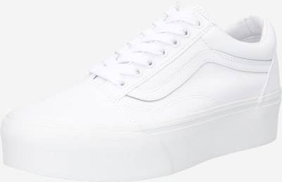 VANS Baskets basses 'Old Skool' en blanc, Vue avec produit