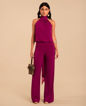 THE-ARE Jumpsuit in Purple: front