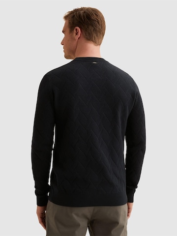Pullover 'Pullover with crewneck and allover texture' di VANGUARD in blu