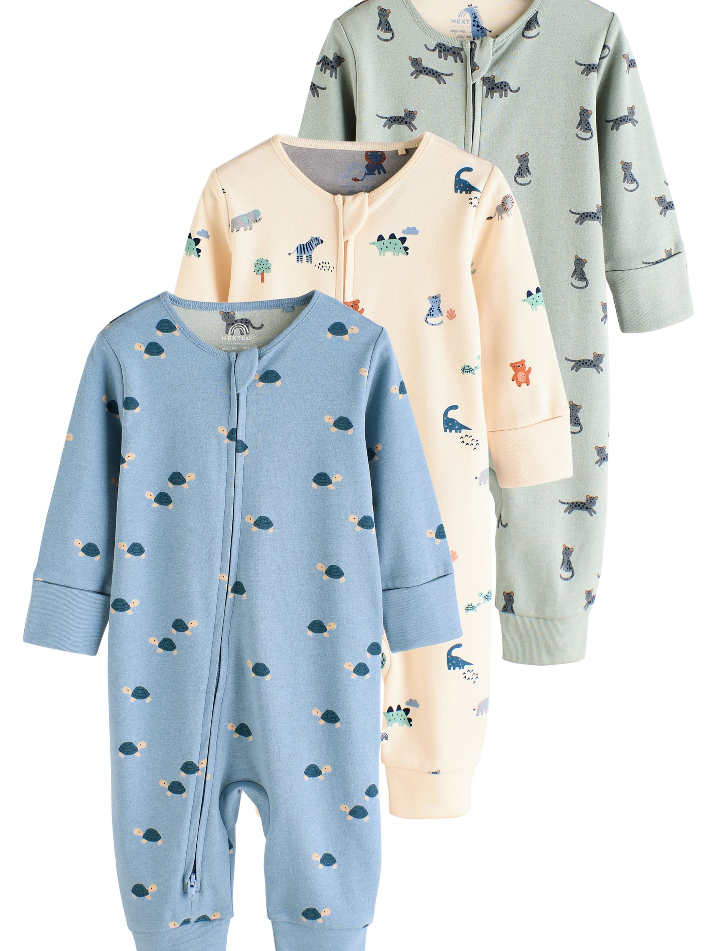 Next Pajamas in Beige: front