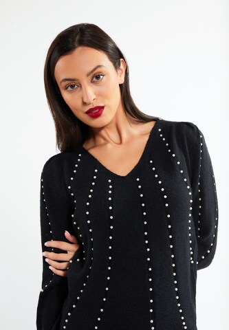 Pull-over 'Tuxe' faina en noir