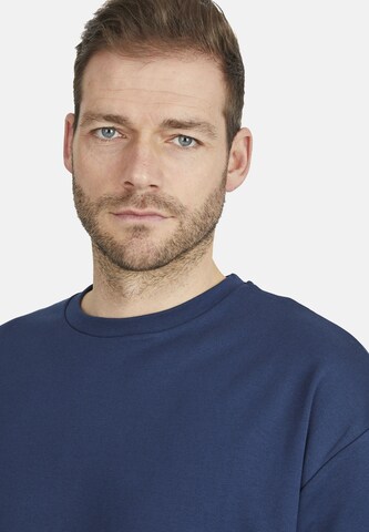 T-Shirt Steffen Klein en bleu