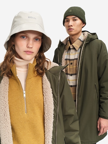 AIGLE Winterparka in Grün: Vorderseite