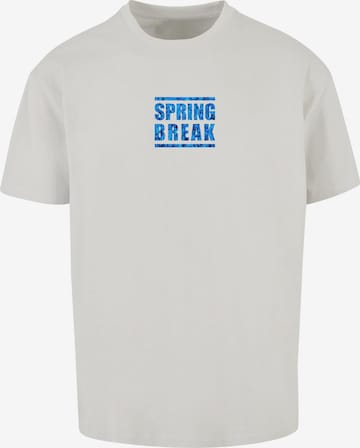 Maglietta 'Spring Break 2' di Merchcode in grigio: frontale