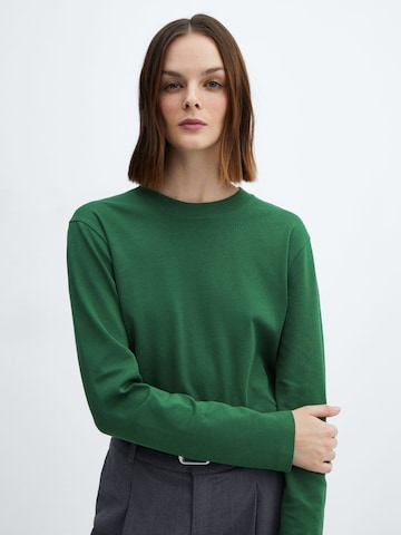 MANGO Shirt 'BIRITA' in Green: front