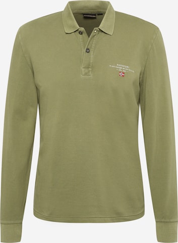 NAPAPIJRI Shirt 'ELBAS' in Green: front