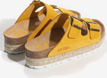 Bayton - Zapatos abiertos 'ALCEE' en amarillo