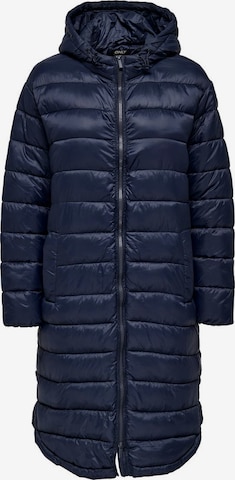 ONLY Winter Coat 'Melody' in Blue: front