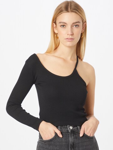 Trendyol Shirt in Black: front