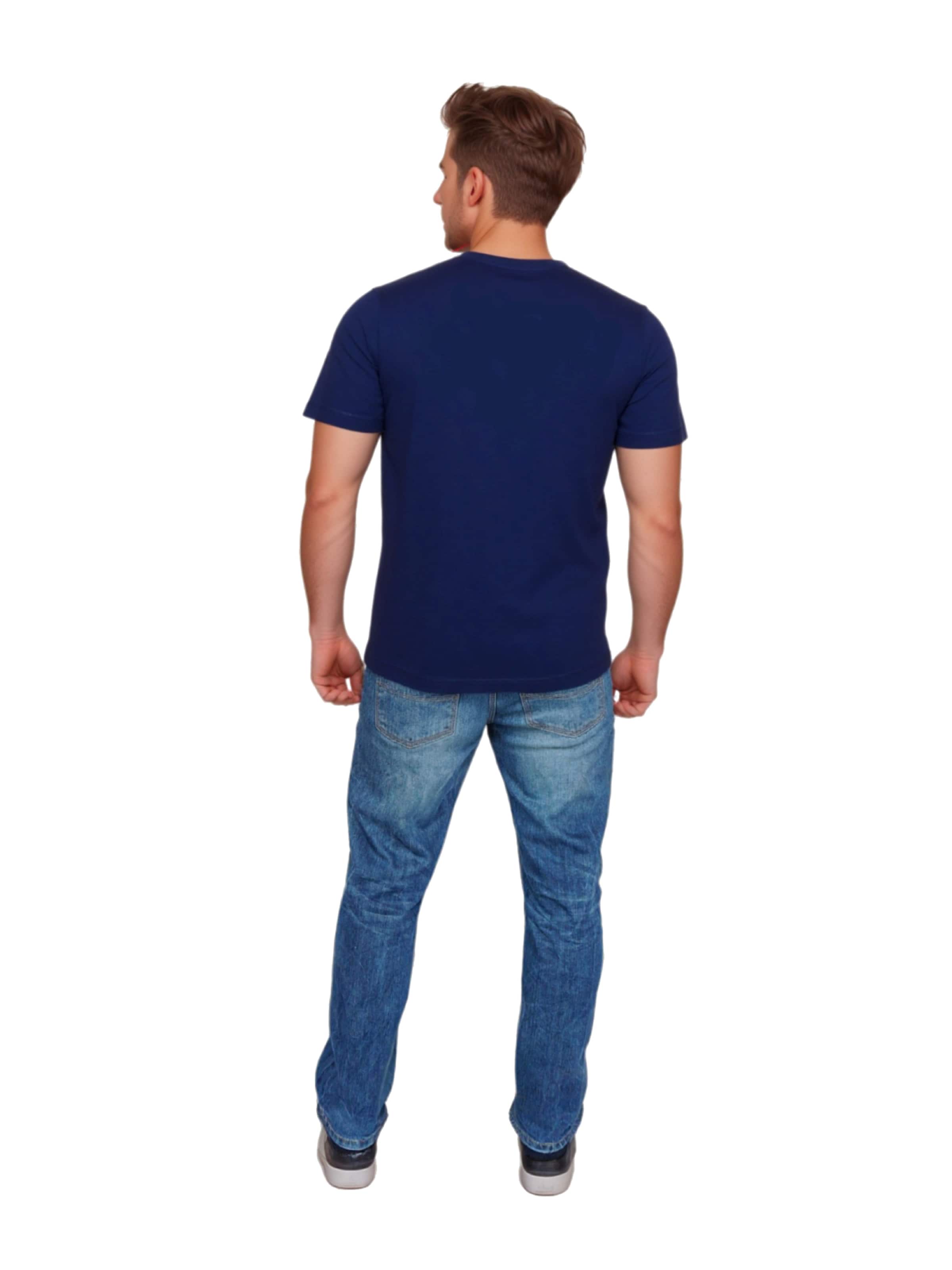 HARVEY MILLER Тениска 'Club' в синьо