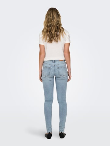 ONLY Skinny Jeans 'Blush' in Blau