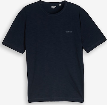 T-Shirt TOM TAILOR en bleu : devant