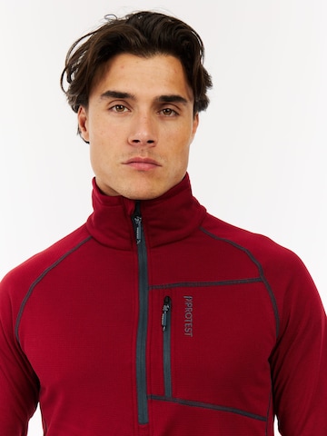 PROTEST Athletic Sweatshirt 'PRTRekody' in Red